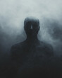 © TiA - Mysterious silhouette of a figure emerging from dense fog