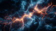 © Kristina - A cloud-to-cloud lightning storm with chaotic, tangled bolts resembling a web of electricity