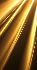 Wall Mural - golden rays of light abstract background vertical video