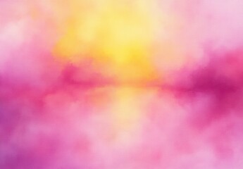 Poster - Pastel Pink and Yellow Abstract Art Background for Web Graphics