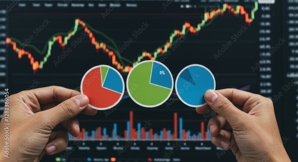 Analyzing Stock Market Data with Pie Charts for Investment Decisions ...