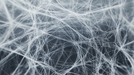 Intricate spiderweb detail, dark background, nature macro