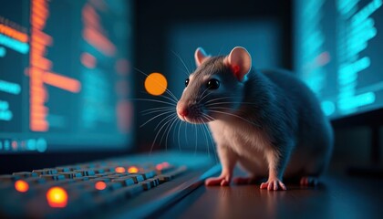 Cyber Rat: A Whimsical Hacker's Companion