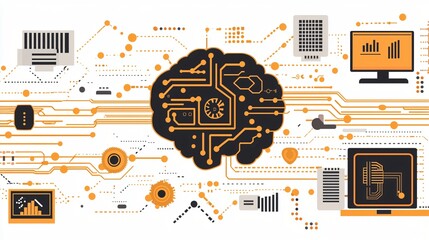 AI brain network data analysis