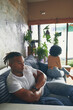 © Jordaan/peopleimages.com - Thinking, ignore or angry man with conflict, couple or toxic relationship with divorce, anxiety or crisis. Sofa, upset or disappointed people in home for argument or fighting with stress or doubt