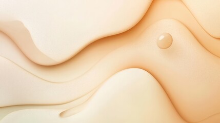Wall Mural - abstract background with smooth shapes