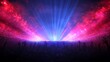 © MD - Concert crowd illuminated by vibrant laser lights