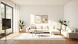 © Anees_2 - Modern Minimal Clean Living Room