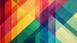 © Rauf - rainbow abstract geometric background, seven colors parallel lines