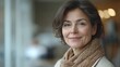 © CinimaticWorks - medical portrait of experienced polish female doctor standing in a hospital looking at the camera with a confident and caring expression