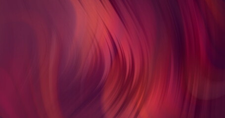 Wall Mural - image of red shapes moving over black background