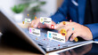 © Smile Studio AP - Social media and digital online concept, man using smart phone with Social media. online marketing, technology, chat, post, like, follow at phone screen.