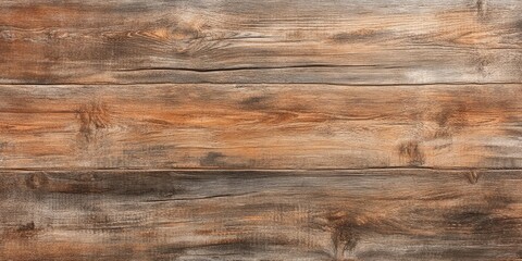 Leinwandbilder - Rustic wood texture featuring varied brown tones with weathered planks creating a warm, earthy backdrop ideal for design projects showcasing rustic charm