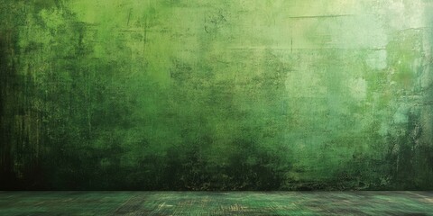 Poster - Textured green canvas backdrop with rich hues and subtle variations, evoking depth and warmth, ideal for artistic and commercial photography.