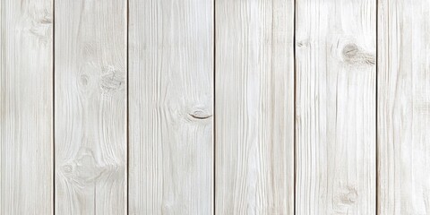 Leinwandbilder - Bright white wooden planks create a seamless textured backdrop with subtle grain patterns ideal for design projects featuring ample copy space.