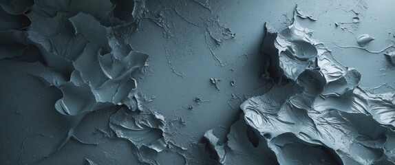 Wall Mural - Dark Grey Abstract Textured Background with Organic Shapes and Patterns