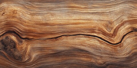 Leinwandbilder - Textured wooden surface with rich browns and subtle grains showcasing warm tones and intricate patterns ideal for backgrounds and design projects
