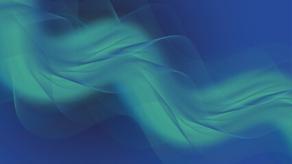Aufkleber - Abstract wave lines flowing smooth curve. Purple and Blue Flowing Waves designs. Spiral line art wave template for covers, posters, leaflets, flyers. Sound Wave with futuristic Fluid design 