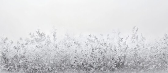 Poster - Gentle waves of water splash against a white backdrop creating a serene and tranquil atmosphere with subtle ripples and reflections in shades of gray.
