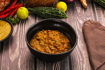 Wall Mural - Indian cuisine - Dal Tadka lentil