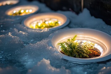 A close-up shot of a plate of food on a table, perfect for editorial use