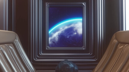 planet earth in space