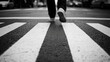 © Naphak - pedestrian crossing on the street