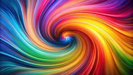Wall Mural - swirling vortex of colors in a mesmerizing abstract background, with hues blending together in a rhy