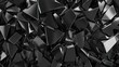 © luck - Abstract Black Geometric Shards Background, Modern and Sleek Design