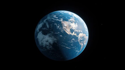 Wall Mural - Earth from Space: A Stunning Celestial View