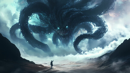 Poster - traveler terrifying elder tentacled