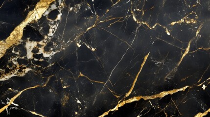 Aufkleber - Luxurious Golden Marble Texture with Abstract Fractal Pattern for Elegant and Sophisticated Design  Glamorous high end and exclusive background for premium lavish and opulent visual concepts