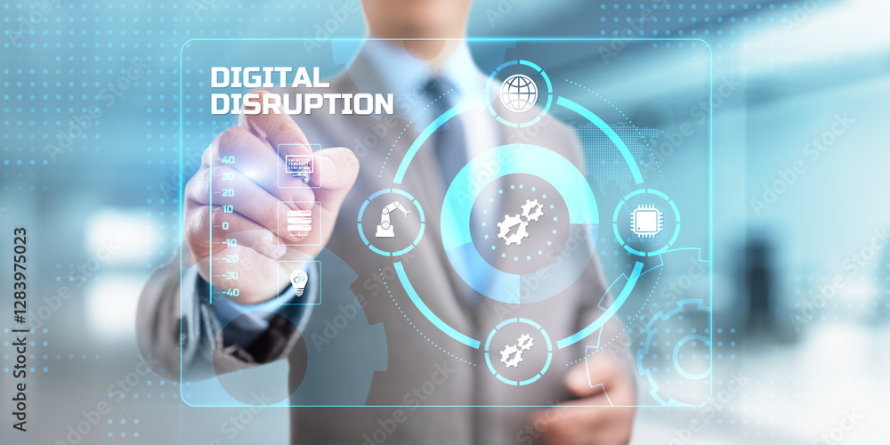 Digital disruption industry transformation technology revolution ...