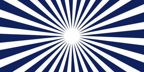 Canvas Print - abstract starburst retro spiral pattern sleek comic book style background. pop art dark blue comic b