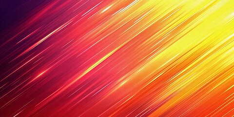 Wall Mural - vibrant abstract background with blurred light stripes in warm gradient colors of red, orange, and y