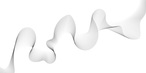 Fototapete - abstract vector background with wavy lines
