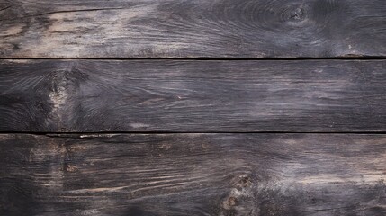 Poster - Rustic Dark Wooden Plank Background for Vintage Aesthetic Designs : Generative AI