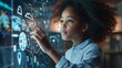 © Usama - A teacher using AI to analyze student performance and offer personalized learning pathways.