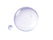 © Jack - Clear serum oil sample swatch round shape texture isolated on white background. cosmetic Hyaluronic acid retinol collagen science lab product sample