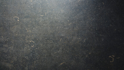 Poster - A black and white photo of a wall with a pattern of lines. The photo has a moody and somewhat eerie feel to it
