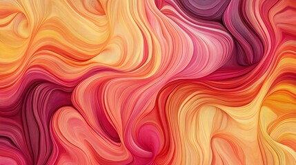 Wall Mural - abstract colorful swirling wave background texture