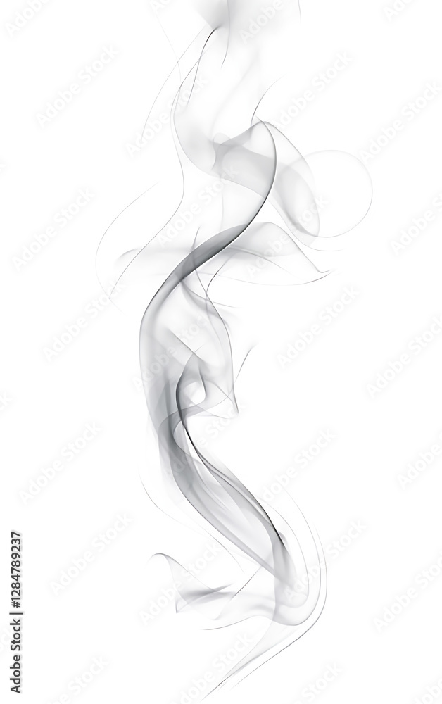 dripping liquid smoke frozen in an abstract futuristic 3d texture ...