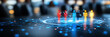 © sam richter - team work , headhunting and hiring for company abstract background