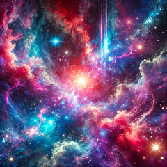 space nebula abstract