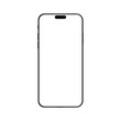 © bouzix - blank white smart phone isolated