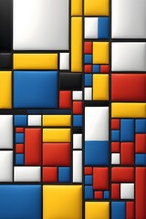 Wall Mural - abstract background made of cubes