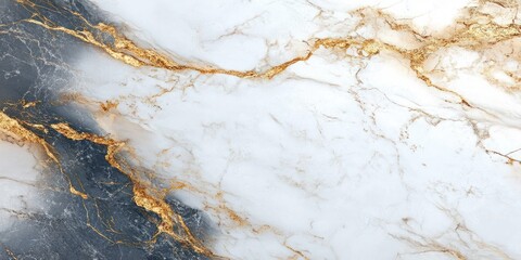 Wall Mural - Minimalist Marble Texture with Soft Golden Veins