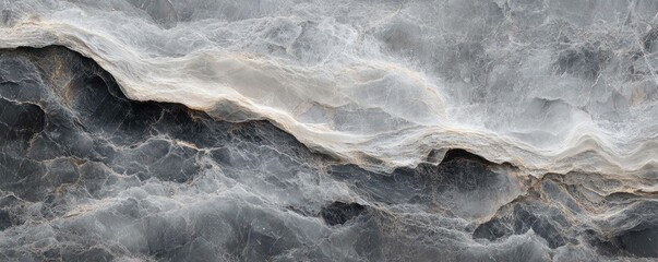 Aufkleber - gray marble texture close-up dramatic lighting abstract background veins surface detail