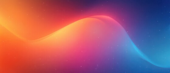 Poster - Abstract Gradient Holographic Background Texture Colorful Digital Noise Effect Pattern Smooth Vintage Retro Design