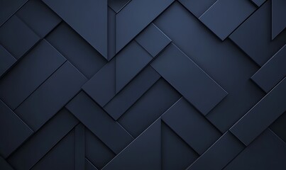 Poster - Textured dark background with interwoven geometric shapes creating a modern, stylish appearance.